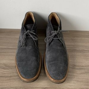 Tods No_Code Desert Boots Suede Gray